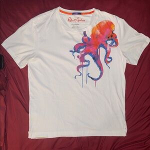 Robert Graham Tako Octopus Graphic T-Shirt